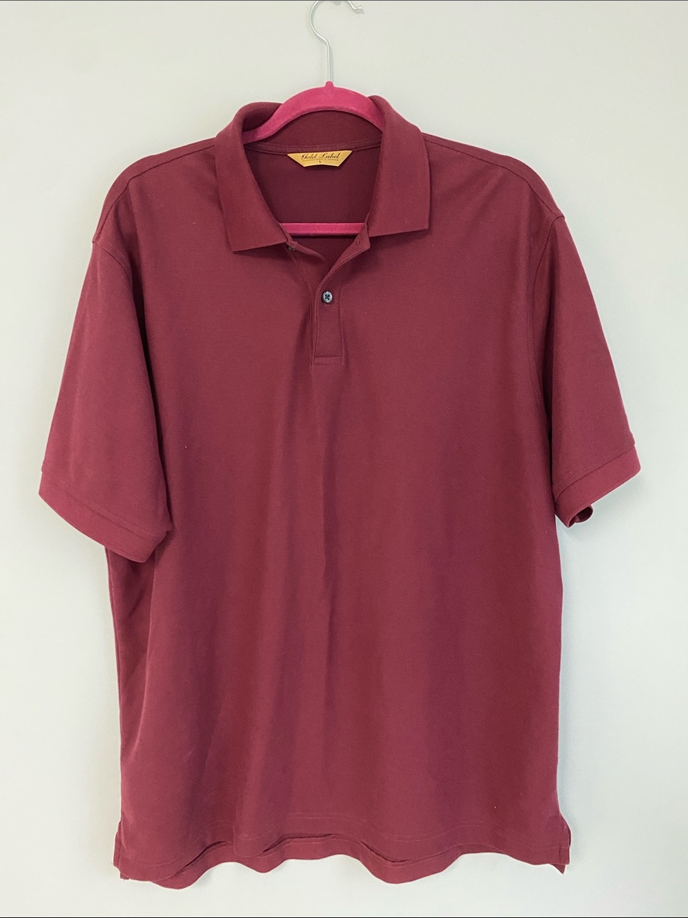 Roundtree & Yorke Men's Polo in Maroon